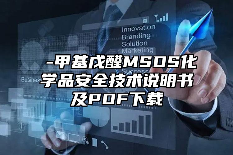 α-甲基戊醛MSDS化学品安全技术说明书及PDF下载